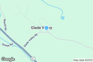 Map image of the property - 33 Glade Valley Church Rd