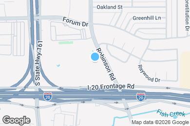 Map image of the property - 3900 Robinson Rd