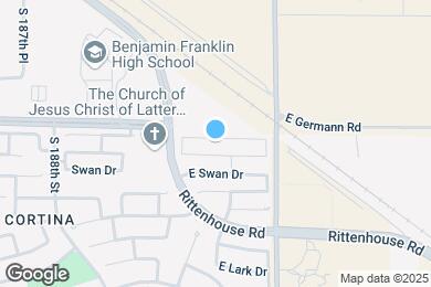Map image of the property - 19075 E Pelican Dr