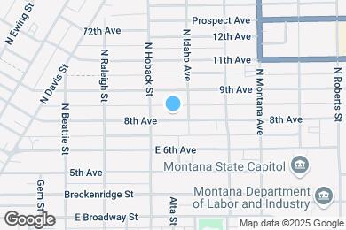 Map image of the property - 918 8th Ave