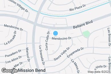 Map image of the property - 15614 Mendocino Dr
