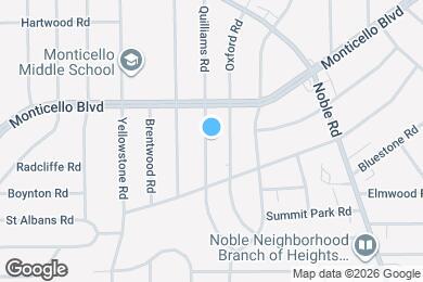 Map image of the property - 1147 Quilliams Rd