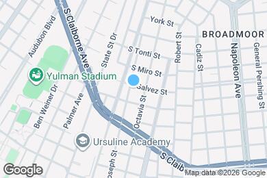 Map image of the property - 5526 S Galvez St