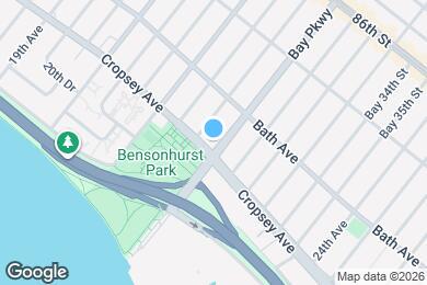 Map image of the property - 8814 Bay Pkwy