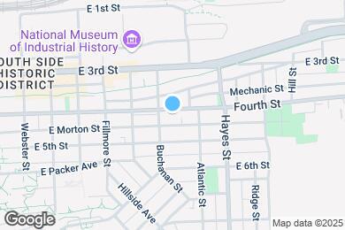Map image of the property - 718 E 4th St