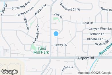 Map image of the property - 258 Vehr Dr