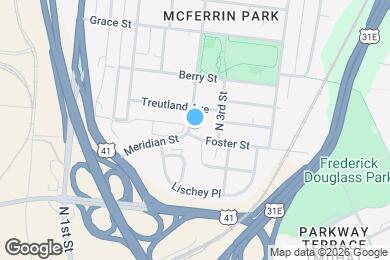 Map image of the property - 501B Meridian St