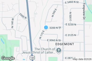 Map image of the property - 3180 N 175 E