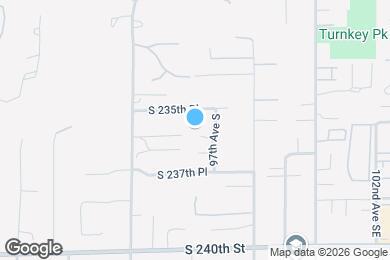 Map image of the property - 9604 S 236th Pl