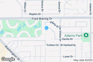 Map image of the property - 44260 Vía Coronado
