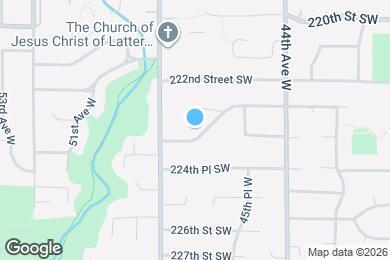Map image of the property - 4607 223rd St SW