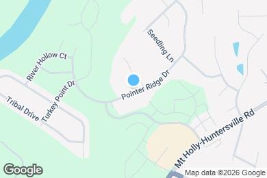 Map image of the property - 11011 Pointer Ridge Dr