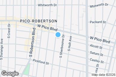 Map image of the property - 1432 S Bedford St