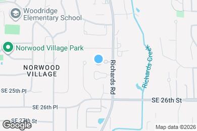 Map image of the property - 2375 132nd Ave SE