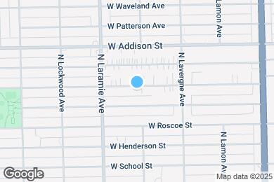 Map image of the property - 5105 W Cornelia Ave