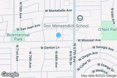Map image of the property - 5501 N 68th Ave