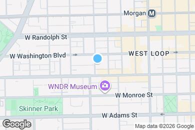 Map image of the property - 23 N Racine Ave