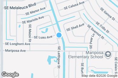 Map image of the property - 2317 SE Leithgow St