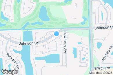 Map image of the property - 10393 NW 8th St