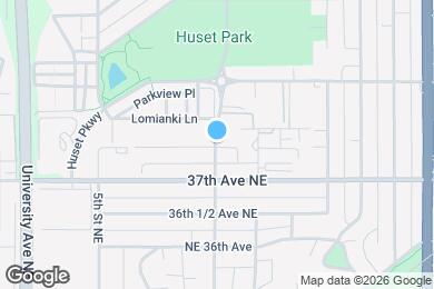 Map image of the property - 607 38th Ave NE