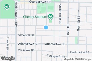 Map image of the property - 166 South Ave SE