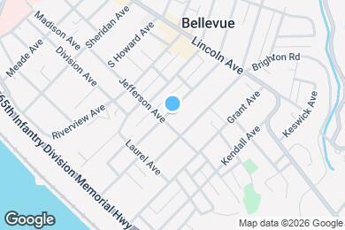 Map image of the property - 103 S Euclid Ave
