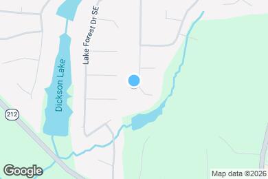 Map image of the property - 4793 Cedar Lake Dr SE