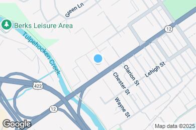 Map image of the property - 1417 Wayne St