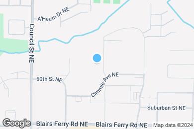 Map image of the property - The Enclave at Dry Creek