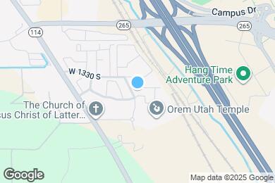 Map image of the property - 1071 W 1360 S