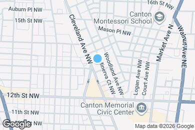 Map image of the property - 1312 Cleveland Ave NW