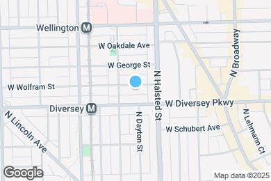 Map image of the property - 833 W Wolfram St
