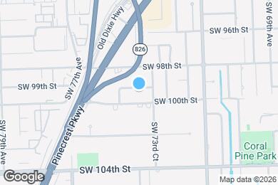 Map image of the property - 7390 SW 99th St