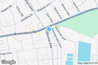 Map image of the property - 353 Hillcrest Ave