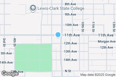 Map image of the property - 1112 8th St