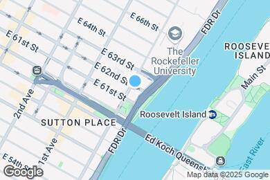 Map image of the property - 500 E 62nd St