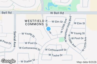 Map image of the property - 16724 N 160th Ave