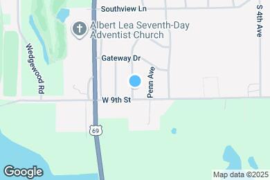 Map image of the property - 1431 Spartan Ave