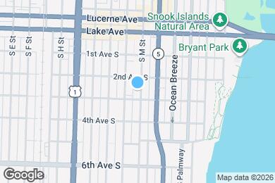 Map image of the property - 221 S M St