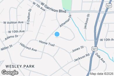 Map image of the property - 1122 Paramount Cir