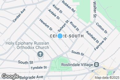 Map image of the property - 40 Hewlett St