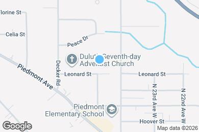 Map image of the property - Piedmont Manor Apartments