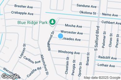 Map image of the property - 4409 Palisades Ave