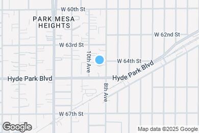 Map image of the property - 6405 - 6411 1/2 8th Ave