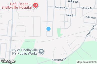 Map image of the property - 925 Ashland Ave