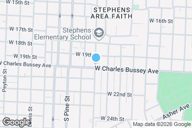 Map image of the property - 1923 S Maple St