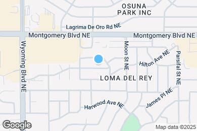 Map image of the property - 8909 Hilton Ave NE