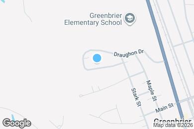 Map image of the property - 1070 Draughon Dr