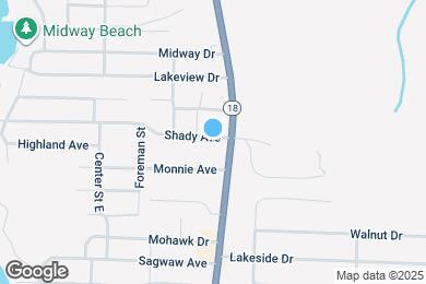 Map image of the property - 12189 Shady Ave