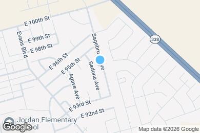 Map image of the property - 9411 Sagebrush Ave